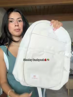 perfect everyday backpack for back to school/ work #backpack #stanley #backtoschool #stanleybackpack #backtoschoolshopping 