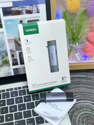 Grab the UGREEN 2-in-1 card reader now - lightning-fast transfers, dual card slots, and a special limited -time discount waiting for you!🚀#techvibes #SDCardReader #TikTokshopbacktoschool #tiktokshopsummersale #PhoneAccessories