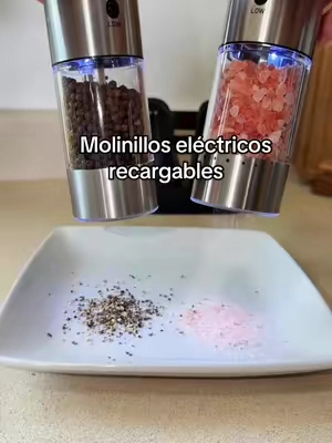 Molinillos eléctricos recargables #TikTokShop #kitchen #Home #molinillo #cocina 