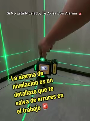 Imprescindible para cualquier hogar 🏠 ✔ Cobertura completa 4×360° ✔ Sistema autonivelante ✔ Control remoto ✔ Trípode incluido ✔ Máxima precisión ~sy06309 #LaserLevel #SummerWins #weeklydeals #payday #tiktokshopsummersale