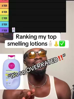 Ranking my top smelling lotion 🧴 👃 ✅ #lotion #crownedskin 