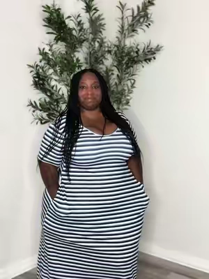 Plus Size Long Comfortable Dress #dress #plussize #fashion #tiktokshop #foryou 