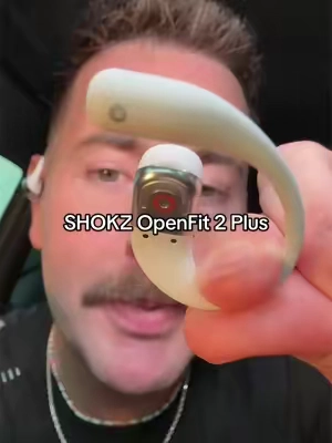 SHOKZ OpenFit 2+ open ear earbuds. 