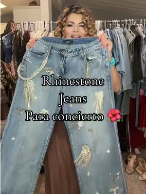 THE BEST ONE YET RELAXED FIT BLING DENIM JEANS ##blingblingjeans##rhinestonejeans##karolgoutfitideas##karolgoutfit##karolgoutfitconcert@@AKIRA