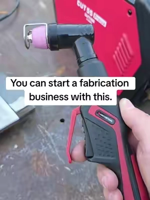 A plasma cutter is the ultimate metal cutting upgrade.  #bluecollar #welditshut #metalcutting #plasmacutter #welding 