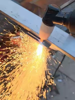 This plasma cutter makes all my netal cutting easier. #bluecollar #welditshut #metalcutting #plasmacutter #welding 
