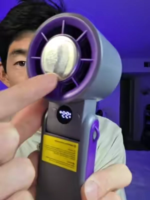 Mini AC Fan @Magic John #TikTokshopbacktoschool #backtoschool #portablefan #acfan 