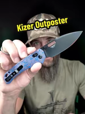 The Kizer Outposter is a great little everyday carry! 🔥 You get a 3.29-inch Nitro-V blade, a comfortable design, and a solid compact feel for daily use. #Kizer #KizerOutposter #EDC #EverydayCarry #EDCGear 