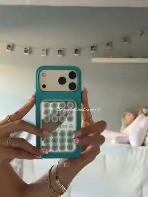 #cases #cutecases #phoneaccessories #teal 