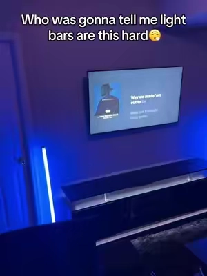 These are so fire ngl #ledlights #barlight #coolrooms #tvstand #roomideas