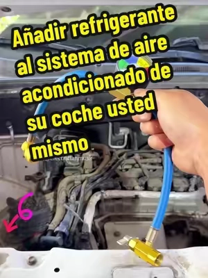 ¿Cuál es un cargo razonable simplemente por añadir refrigerante?#diyer #mechanic #bluecollar #automechanic #Refrigerantcharging 