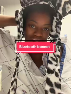 This Bluetooth bonnet is so freaking cool, establish uncomfortable #Bluetooth #bonnet 