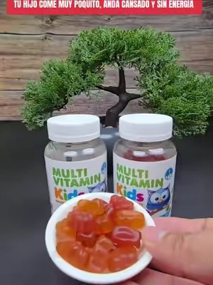 Multivitaminas en Gomitas para niños de DR. MORITZ con vitaminas para niños A C D E B6 B12 y Zinc Soporte diario completo #multivitaminkids #multivitamin #supplements #tiktokshopblackfriday #tiktokshopcreatorpicks 