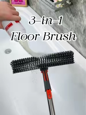 This mark-free water-scraping combo cleans glossy tiles perfectly. Clean and dry instantly, shiny with no marks#dealsforyoudays #tiktokshopdealsforyoudays #summervibes #clean #scrubbrush 