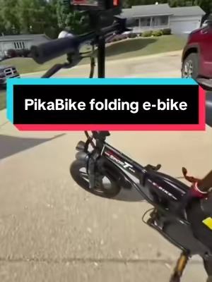 @PikaBike LLC folding ebike #ebike #foldingbike #bikelife #tiktokshopsummersale #tiktokshopcreatorpicks 