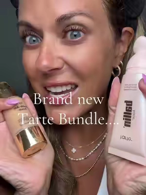 @tarte cosmetics #TARTEcosmetics #TARTEBundle #BlurringPrimer #MATTEFoundation