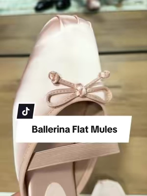 How cute are these?! 🩰 Comfy, darling and convenient 👏🏼 #balletflats #mulesshoes #sliponshoes #fallshoes #classyshoes @Coutgo Fashion 