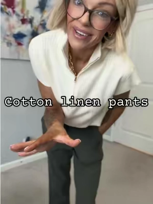 Selling like hot cakes  #linenpants #outfitideas #comfyclothes #teacheroutfit  @Tanming_Wardrobe 