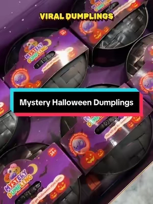 Which one is your favorite?? #dumplings #mysterydumpling #halloweensquishy #squishytoy #halloweentoys 