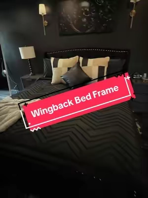 @amerlifeofficial I was nervous because of the price, but this bed frame is amazing. #kingsizebedframe #kingsizebed #caliking #bedframe #TikTokshopbacktoschool 