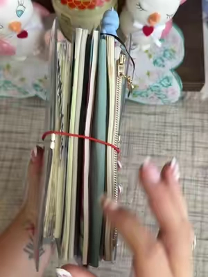 If they clear vinyl travelers notebook from cloth and paper#TikTokShopCreatorPicks #TikTokshopbacktoschool #BackToSchool #travelersnotebook 
