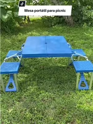 Respuesta a @Fernando Diaz-Soto Mesa plegable que se convierte en una maleta para picnic. Ideal para actividades en familia.@OutvitaPro #picnictable #table #picnic #familypicnic #tiktokshopsummersale 
