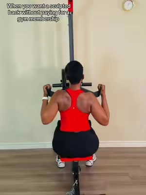 One machine for a sculpted back, stronger core & glutes 🔥 Full-body workouts right from home. #latpulldown #homegym #athomeworkout #mikolofitness #workoutroutine @Mikolo 