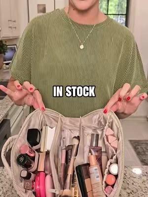 Lovevook Travel Makeup Bag  #makeupbag #TikTokshopbacktoschool @LOVEVOOK 