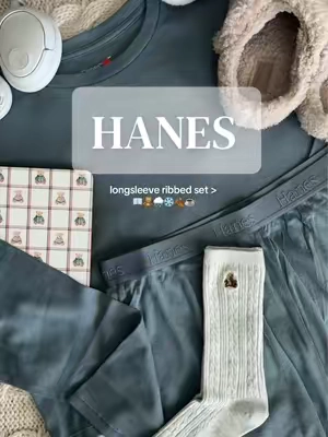 @Hanes #hanes #pajamas #loungewear #hanespartner #loungeset 