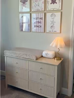 it’s sooo cute!!! I love this color #dresser #bedroomdresser #6drawerdresser @Royalcraft Home 