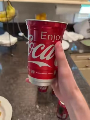 Solo Cups but better⁉️ #partycup #topcup #aluminumcup #solocup #colddrink 