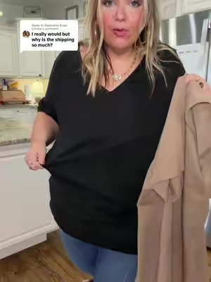 Replying to @Stephanie Brian Conley grab two colors to save on shipping! I’m a size 24W and 5’6” wearing the 4X in this plus size piece! #tiktokshopcreatorpicks 