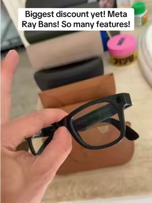 Biggest discount yet for Meta Ray Bans they are the refurbished ones! Check these out! #kahladeals #tiktokshopcreatorpicks 
