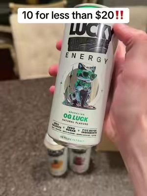 10 energy drinks for less than $20‼️ #luckyenergy #energydrinks #energydrink #TikTokshopbacktoschool #backtoschool 