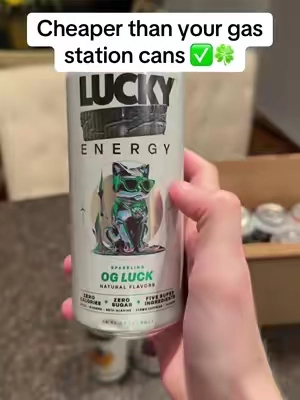 You don’t have to buy your energy at a gas station! #luckyenergy #energydrinks #energydrink #TikTokshopbacktoschool #backtoschool 