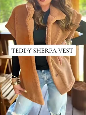 #sherpa #vest #FallFashion #fashion #womensfashion 