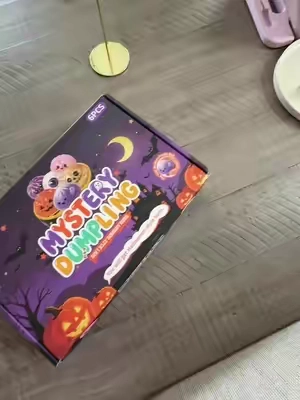 Mystery Halloween dumplings 