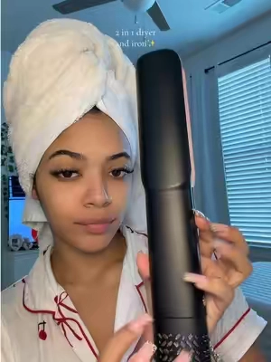 #2in1 #dryer #iron #beauty 💕