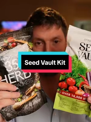 Grow a wide variety of vegetables and herbs at home with the Gardeners Seed Vault Kit. It includes 70 different seed varieties, making it a great option for home gardens, raised beds, backyard planting, and keeping a diverse selection of seeds on hand. #SeedVault #GardenSeeds #VegetableSeeds #HerbSeeds #HomeGarden 