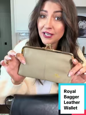 Reminds me of my grandmother’s wallet. #tiktokshopcreatorpicks #royalbagger #leatherwallet #wallet  