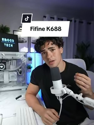 My main microphone - The FiFine k688 #microphone #k688 #budget #mic #fifine 
