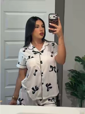 🎀 #pajamas #pajamaset #tiktokshopcreatorpicks 