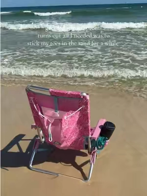 Favorite chair to take to the beach 🏝️☀️🌊✨💗 so relaxing and comfy! @GCI Outdoor #beachchair #backpackbeachchair #beachessentials #beach #beachtherapy 