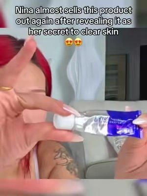 Her favorite  #lionpairacnecream #paircream #nina #skincare #clearskin 