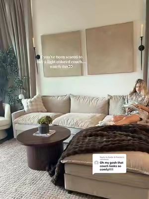 Replying to @Andie & Frankie Still my favorite TikTok Shop home purchase🤍 This modular washable sofa in chenille flat white is the perfect neutral couch for a cozy living room 🧸especially if you have kids or pets. The modular pieces make it easy to rearrange, and the removable washable couch covers make a light colored sofa feel SO much more practical. If you’ve been searching for a washable modular couch, family friendly sofa, pet friendly couch or cozy neutral living room furniture… this is the one I keep recommending🫶🏻 #modularcouch #washablecouch  #livingroominspo #neutralhome  #tiktokshopfinds