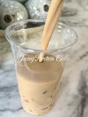 Makes the Perfect Iced Protein Coffee! @Javvy #protein #coffee #icedcoffee #proteincoffee #javvycoffee 