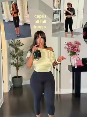 Capri are hands-down my favorite trend to have come back #OOTD  #capris #backtoschool #fallfits #TikTokshopbacktoschool 