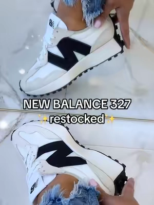 New Balance 327 RESTOCKED!  #newbalance #newbalanceshoes #newbalance327 #runningshoes #newshoes @New Balance @Tillys 