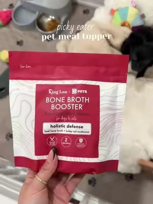 clean and simple ingredients 🤍@King Lou #mealtopper #dogfood #dogmom #puppycare 