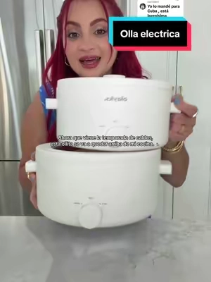 Replying to @Sandra & Kiki 🥰 De esas ollitas que terminas usando para TODO. 😍 Puedes preparar caldos, sopas, ramen, pasta, carnes, hot pot y muchísimo más. Es de 3L, tiene revestimiento cerámico antiadherente y dos niveles de potencia. Perfecta para cocinar algo rápido sin sacar las ollas grandes. #electricpot#electricskillet#tiktokshopcreatorpicks#TikTokshopbacktoschool#kitchengadgets  